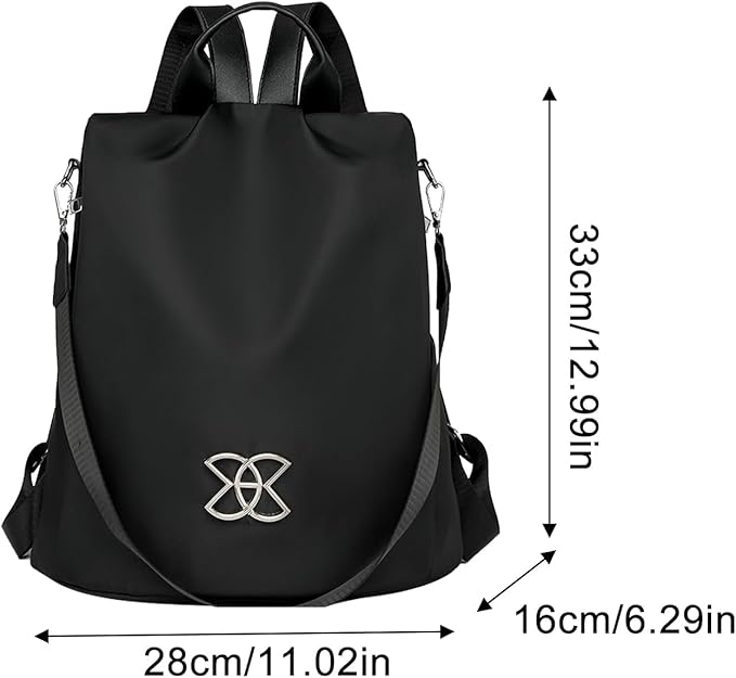 Anti-theft Large Capacity Backpack For Women, Lightweight Leisure Shoulder Bag, Cross Body Back Pack Bag, Multi-Purpose Rucksack Backpack With Adjustable Strap For School Work Commuting Traveling