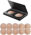 VOCH GALA 5 Pairs Nipple Cover for Women Reusable, Adhesive Silicone Nipple Pasties, Sticky Bra Pasties Petals