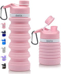 ONTA Collapsible BPA Free Silicone Water Bottle, 20oz - Portable, Leakproof, Easy Clean, Shatter Resistant, Travel Friendly
