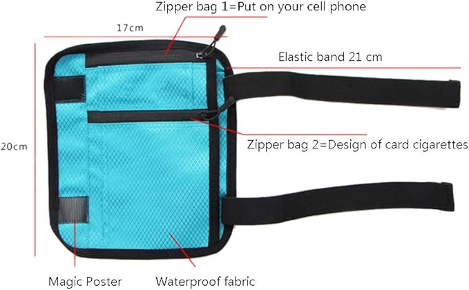 Travel Leg Money Belt Safe Card Money Wallet Hide Bag Security for M