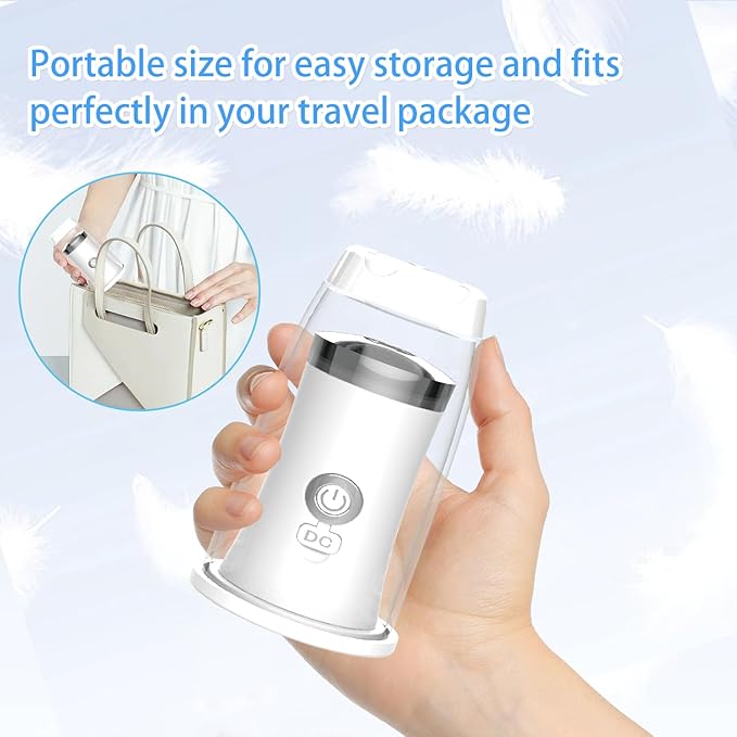 Rechargeable Portable Bidet Sprayer, 4 Pressure Options for Personal Cleaning, Travel Bag Included - Essentials for Postpartum/Perineal/Hemorrhoid Care