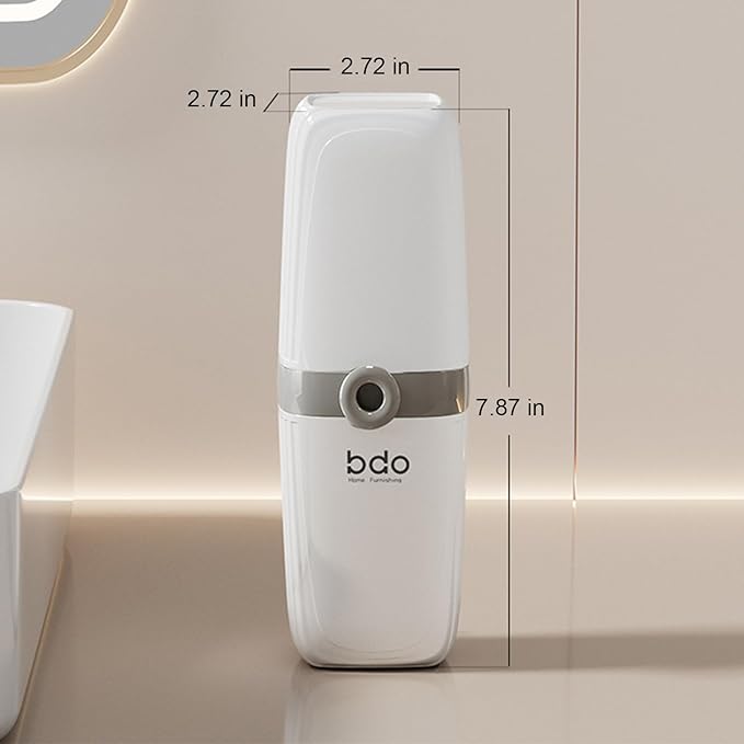 Toothbrush Travel Case Portable Clear Grey Toothbrush Holders with Cover, Leakproof Toothbrush & Toothpaste Holder for Traveling School Camping Business Trip Bathroom