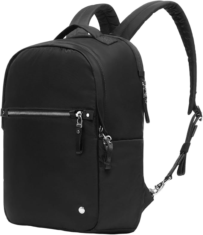 Pacsafe W 10L Anti Theft Backpack, Black