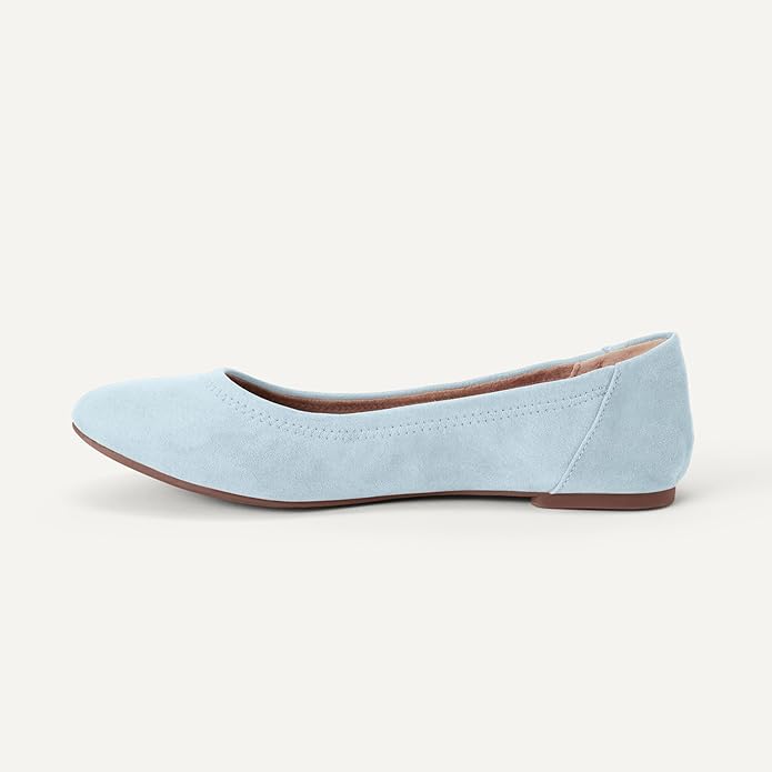 Amazon Essentials Women's Belice Comfortable Slip-On Ballet Flats Shoes