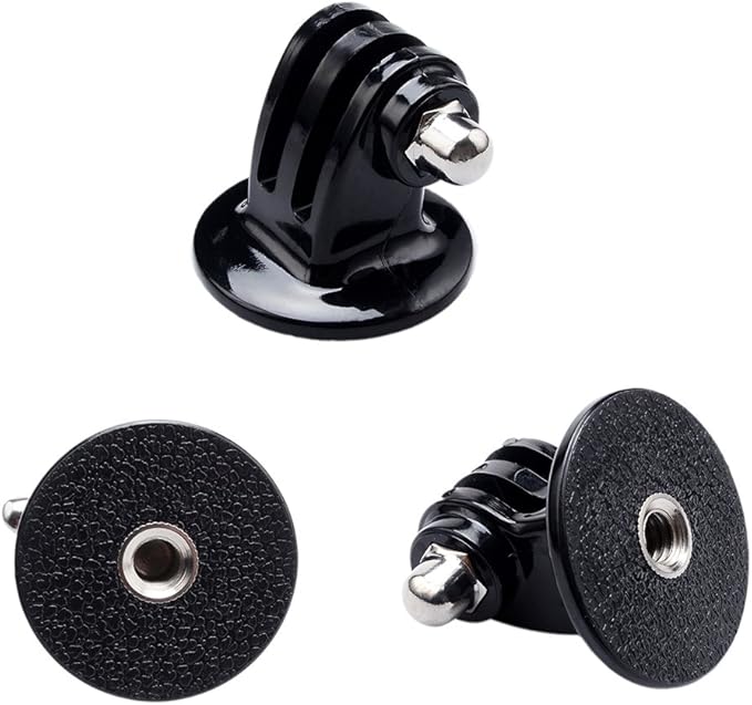 Suptig Tripod Mount Adapter for Gopro Hero 13, Hero 12, 11, 10, 9, 8, 7, 6, 5, 4, 3, 3+, Hero Session, Gopro Max, Akaso, DJI osmo Action, Inst360, Sjcam and More Action Cameras
