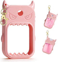JAMIEWIN Spray Hand Sanitizer Case Compatible with Touchland Hand Sanitizer 1fl. Oz. Monster Silicone Case Holder Accessory