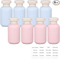 Travel Shampoo Bottle, Empty Plastic Squeeze Bottles 3.4oz with Flip Cap, Lotion Container for Toiletries