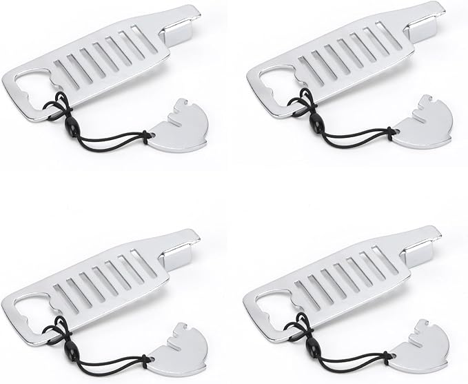 Mengshen 4 Pack Door Stopper Portable Door Stop Travel Size Anti-Theft Door Lock Easy to Carry Travel Security Device