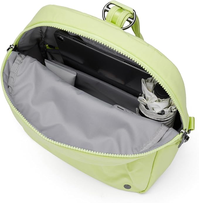 Pacsafe Women's Citysafe CX Anti Theft Convertible Backpack-Fits 11" Tablet