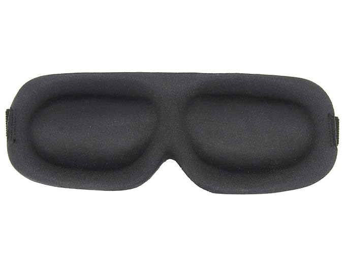 Travelrest Tranquility Sleep Mask with Ear Plugs & Carry Pouch for Home or Travel - Airplane Sleep Mask, Soft Sleep Eye Mask - Total Blackout for Restful Sleep with Adjustable Straps - 2 Pack