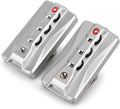 2-Pack TSA Locks for Luggage, Luggage Locks TSA Approved, Small Travel Combination Lock for Luggage Bag Backpack Baggage Suitcase, Silver JS620