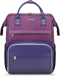 LOVEVOOK Leather Laptop Backpack