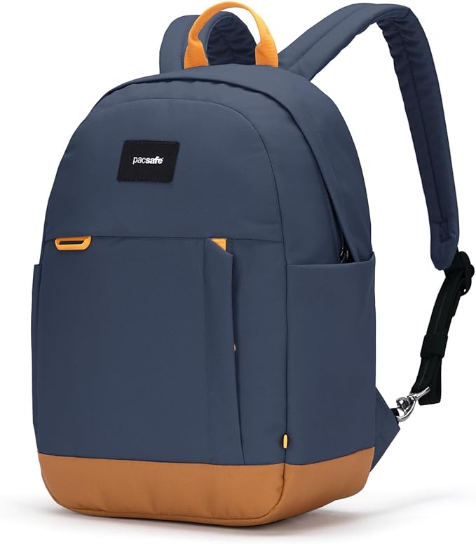 Pacsafe GO 15L Anti Theft Backpack, Coastal Blue