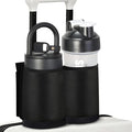 Luggage Travel Cup Holder for Suitcases Free Hands, Travel Accessories, Carry on Beverage Cup Holder Attachment, Luggage Cup Caddy Gifts for Flight Attendants, Business, Travelers, Black
