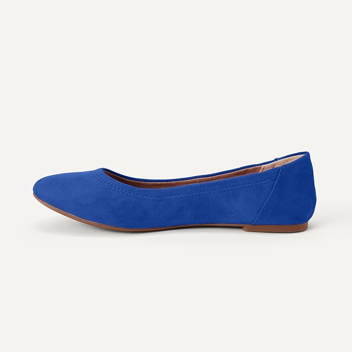 Amazon Essentials Women's Belice Comfortable Slip-On Ballet Flats Shoes