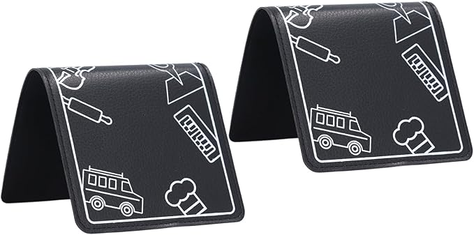 Travel Phone Holder Portable Multi Angle Tablet Stand for Airplane Gadgets, Versatile Desktop Cellphone Stand for Various Daily Needs, 2Pcs Foldable Tablet for Convenience