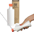 CuloClean Portable Bidet for Toilet or Travel. Peri Bottle for Men and Women. Handheld Spray. Bath Essentials (Coral)