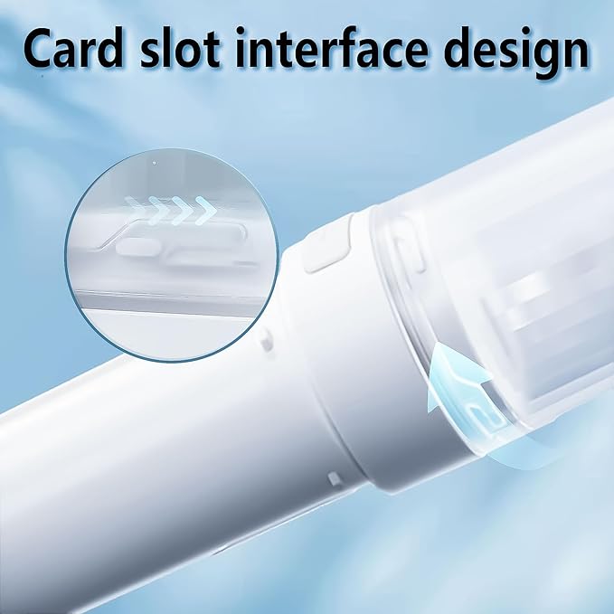 Rechargeable Portable Bidet - Handheld Travel Bidet Sprayer with 3 High Pressure Modes, IPX6 Waterproof & Cordless Design for Ultimate Personal Hygiene at Home and On The Go (White)