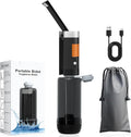 SoulBay Electric Portable Bidet for Travel, 400ml Rechargeable Handheld Toilet Sprayer with Adjustable High Pressure, Waterproof Personal Hygiene Peri Bottle for Postpartum, Camping & Office
