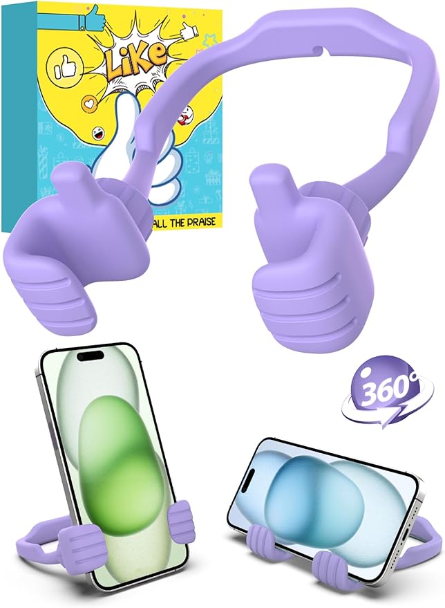 Gifts for Mothers Day Mom Wife Cell Phone Holder: Funny Gifts for Teenager Tween Women Daughter Thumb Up Cell Phone Stand Stand Stocking Stuffers Birthday Gadget for Teen Girl Gift Trendy Stuff Ideas