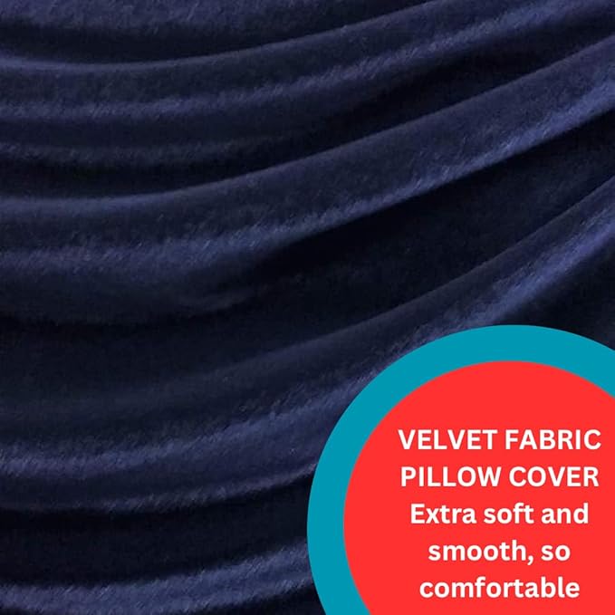 Travel Pillows for Airplane - Neck Pillow Airplane and Car Use - Soft Comfortable Memory Foam Travel Neck Pillow - Travel Essentials for Women and Men (Navy Blue)