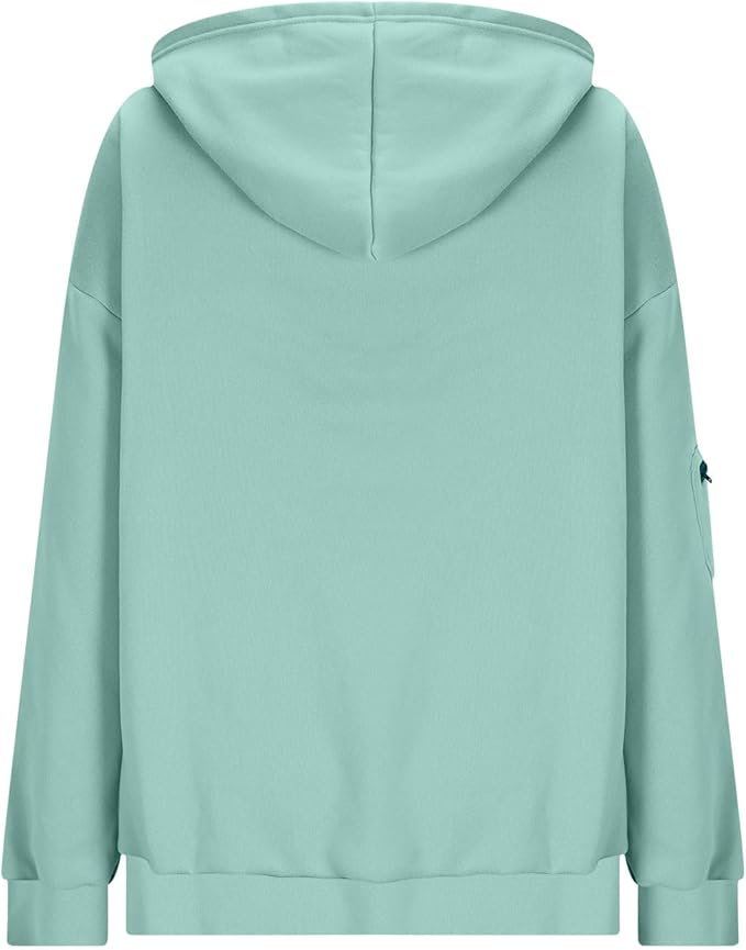 Zip Up Hoodie with Eye Mask Built In, Comfort Airplane Wearable Blanket Sweatshirt Men Women Sleep Clothes