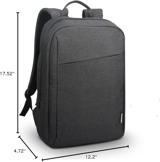 Lenovo 16” ECO Laptop Backpack-B210-Travel Pack for Laptop or Tablet,Durable,Water-Repellent,Made from Recycled Material,Lightweight,Sleek Design for Travel,Business,Casual Backpack-Black,(Pack of 10)