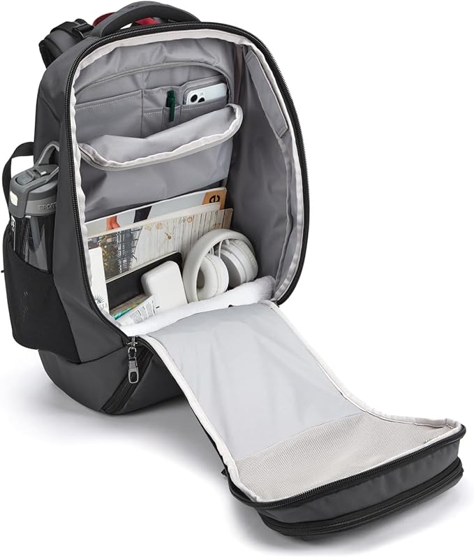 Pacsafe Venturesafe EXP35 Anti Theft Travel Backpack, Slate