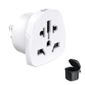 Cable Matters Universal Travel Adapter for US Outlets, World to US Plug Adapter, Works with Type C/G/A/I/N Power Plugs, UK/Ireland/Australia/Japan/China to USA Converter, CE & RoHS, White