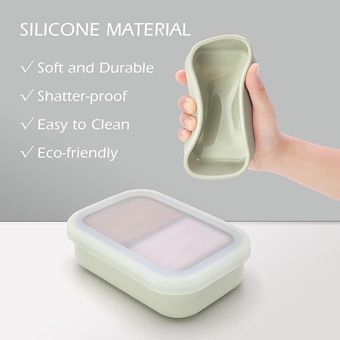 AIDIMMING Travel Soap Dish with Lid, Shampoo Bar Holder, Enhanced Leakproof Soap Box,Draining Soap Bar Holder for Traveling, Camping, Outdoor, Gym, Bathroom (Clear&Offwhite)