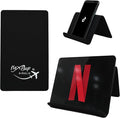 Flex Flap Cell Phone Holder & Flexible Tablet Stand for Desk, Bed, Treadmill, Home & Airplane Travel - XL