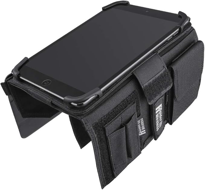 Pilot Kneeboard with Aluminum Clipboard. Compatible with 7.9 inch Apple iPad mini 3 and 4, Android Devices Similar in Size