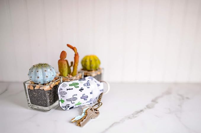 Daisy Lane Hand Sanitizer Holder for Backpack Kids Travel Size Baseball Softball Keychain