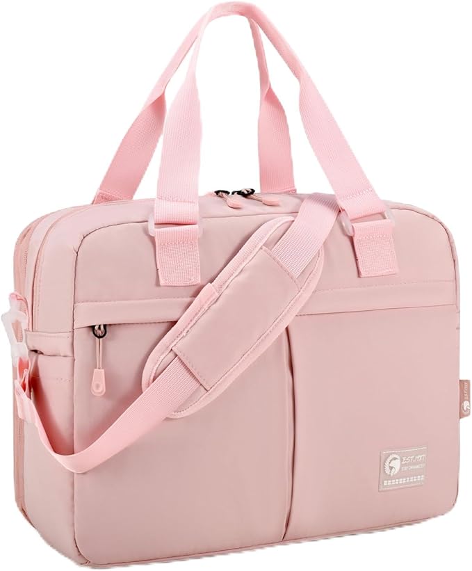 40x30x15cm Personal Item Travel Bag 16x12x6 Under-seat Carry on Bags for Airplanes 20L Expandable 30L Lightweight Duffle Bag Weekender Bags with Wet Pocket for Gym Overnight Hospital Pink