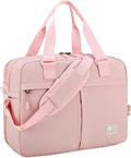 40x30x15cm Personal Item Travel Bag 16x12x6 Under-seat Carry on Bags for Airplanes 20L Expandable 30L Lightweight Duffle Bag Weekender Bags with Wet Pocket for Gym Overnight Hospital Pink