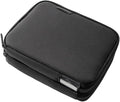 UT Wire Folio Max Double Layer Tech Gear Pouch for Personal, Family, Work Travel Cable Organizer for Electronic Essentials, Chargers & Tech Accessories, with Label Identification in Black