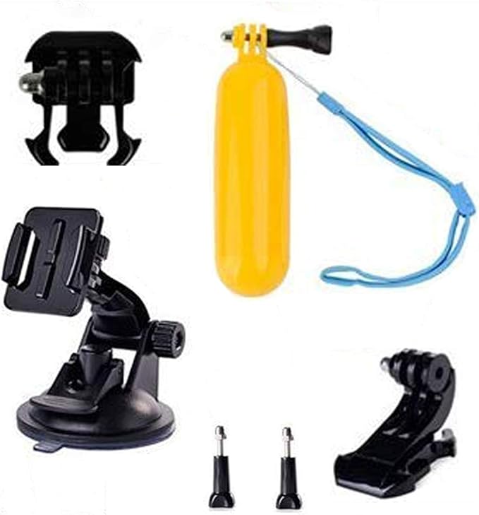 Navitech 8 in 1 Action Camera Accessory Combo Kit Compatible The Sports Cam HD Action Camera