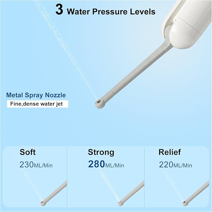 Portable Bidet for Camping & Travel - USB Rechargeable, 320ml Handheld Sprayer Waterproof IPX6 for Hiking, Outdoor & Personal Hygiene