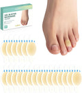 Welnove Gel Blister Bandages for Feet - 21ct Blister Cushion for Heel, Toe - Water-Resistant Hydrocolloid Bandages - Blister Pads for Prevention & Recovery (Toe Pack)