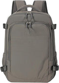 Travel Backpack For Women Menk,Airline Approved Carry on Backpack,Casual Daypack for Business Travel Essentials (Grey)