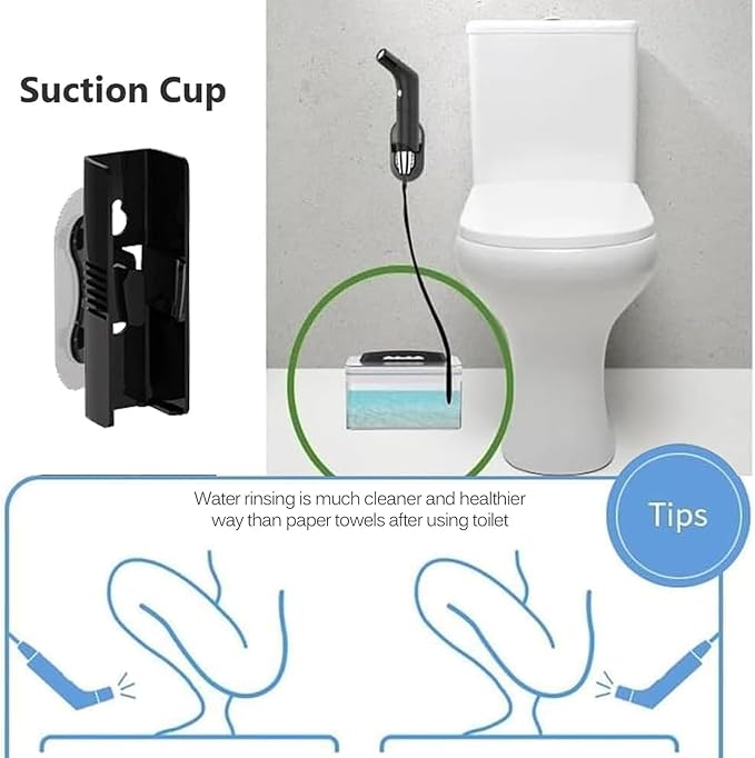 Portable Electric Bidet, Portable B-idet for Travel Rechargeable with 2.3L Water Tank, Mini Handheld High Pressure B-idet Sprayer P-ortable for Bathroom, RV Car Camping