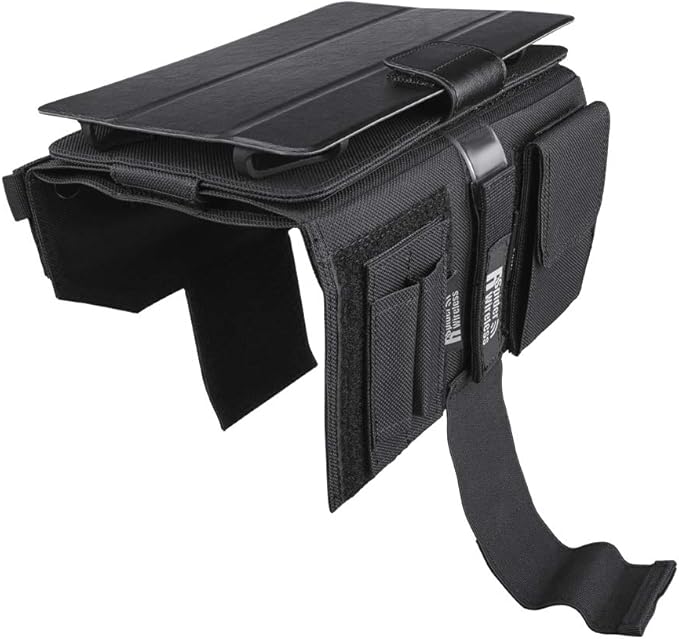 Pilot Kneeboard with Aluminum Clipboard. Compatible with 7.9 inch Apple iPad mini 3 and 4, Android Devices Similar in Size
