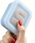 AIMAIAIMAI Shampoo Bar Travel Case Compatible with Kitsch, Leakproof Silicone Small Travel Soap Case with Draining Pad, Portable Soap Container for Gym & Camping, 1 Pack (Baby Blue)