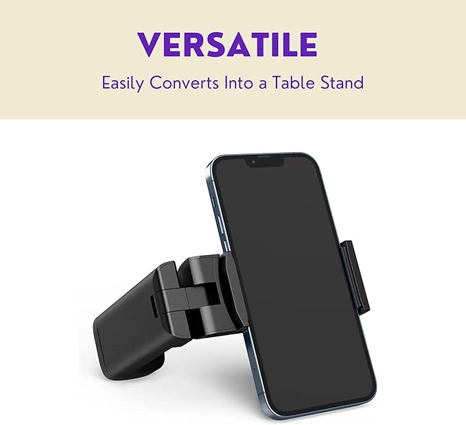 Phone Loops Universal Hands-Free Phone Holder, 360 Rotation, Compact & Travel-Friendly, Suitable for Smartphones