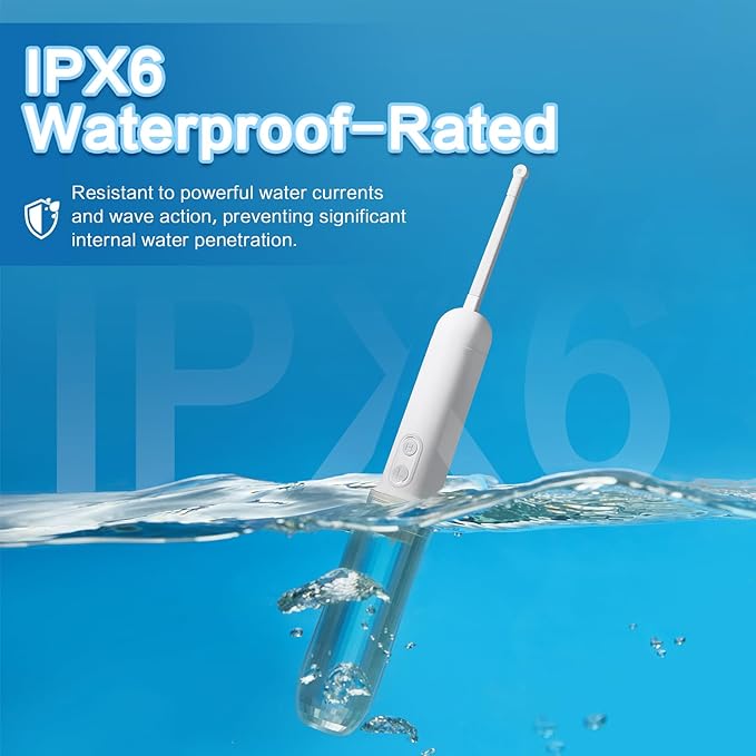 Portable Bidet for Travel 140mL Nozzle 180° Adjustment IPX6 Electric Handheld Bidet for Personal Hygiene Cleaning, Baby Wash, Postnatal Care, Perineal & Hemorrhoid Treatment(NHJ001E)
