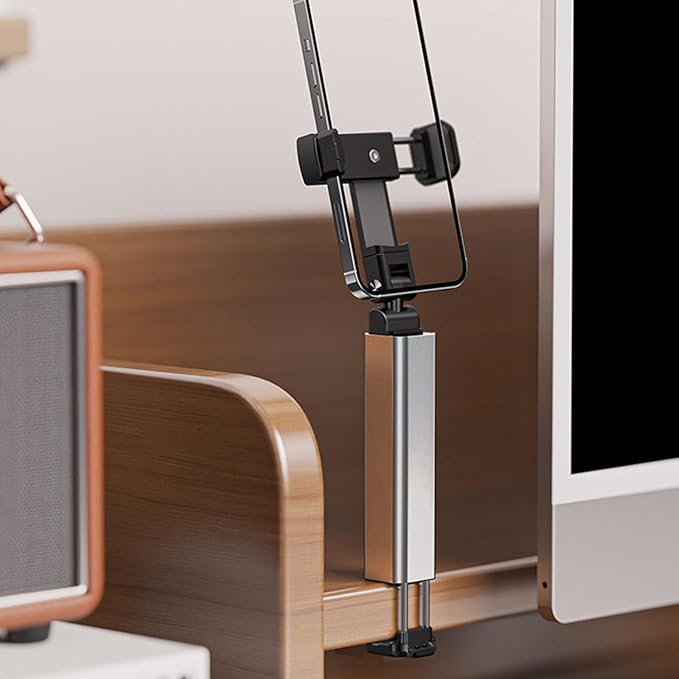 Airplanes Travels Phone Holder Stand Mount Desk 360 Rotation Foldable Travels Desk Car Seats Flying Stand Airplanes Phone Mount
