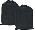 GONGKANGYUAN 2 Pack Shoe Bags for Travel Flannel Single Shoe Pouch with Drawstring for Men Women Travel Protecting Storing Shoes