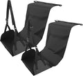 2 Pcs Length Adjustable Airplane Foot Hammock Foot Rest Sling for Travel Airplane Flights