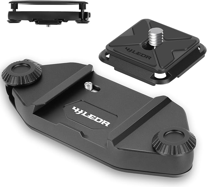 V1 Camera Clip Kit with Quick Release Plate, Capture Camera Clip for Backpack Strap, Quick Mount/Release System for DSLR, Mirrorless, and Action Cameras