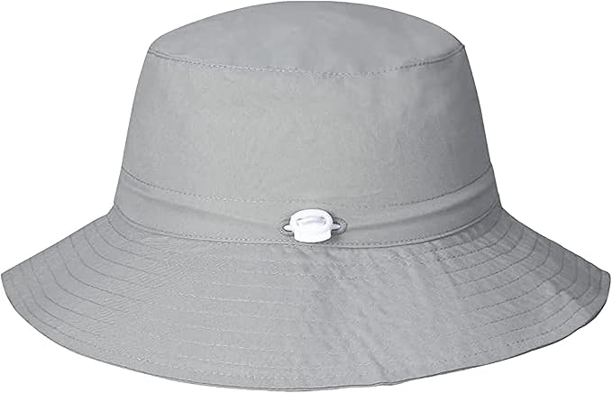 55cube UPF 50+ Baby & Toddler Sun Hat, Wide Brim Infant Bucket Hat for Beach & Outdoors, Adjustable Fit for Ages 0-4 Years